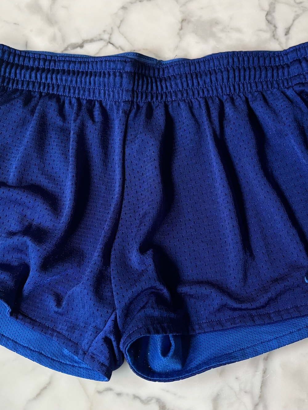 Nike Women’s Athletic Mesh Shorts in Royal Blue